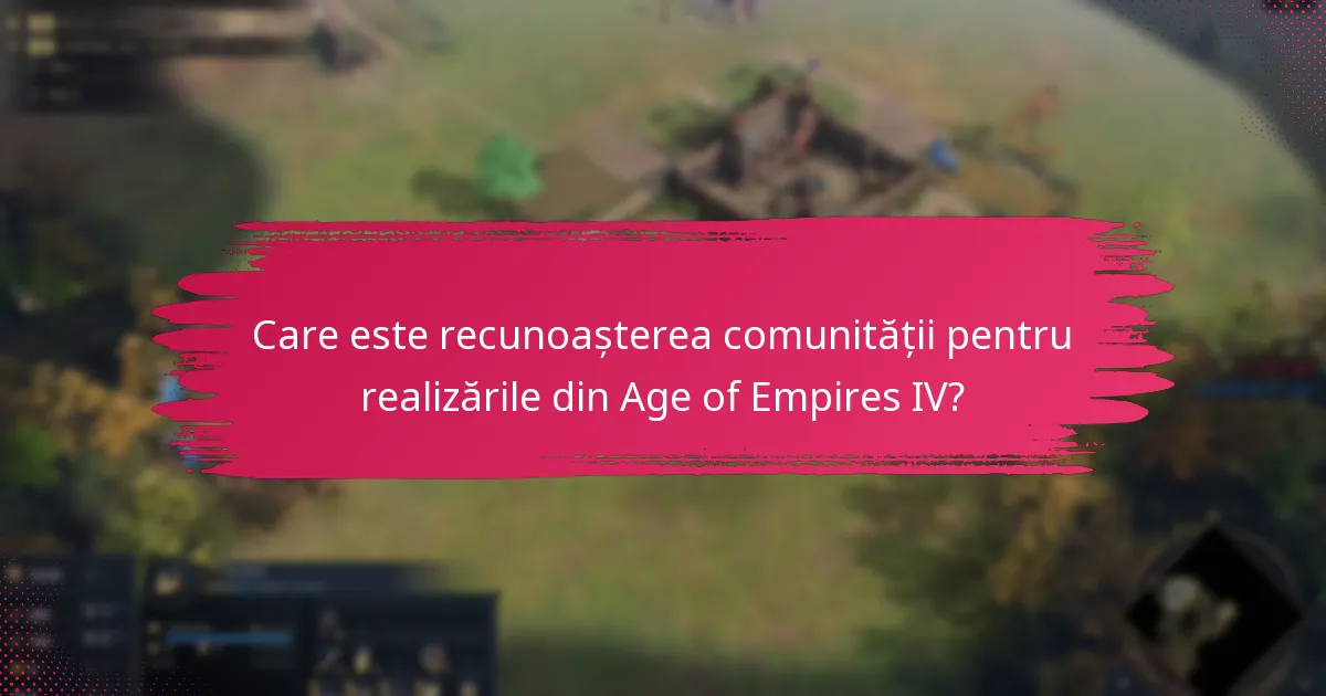 Cum pot jucătorii să-și urmărească realizările în Age of Empires IV?