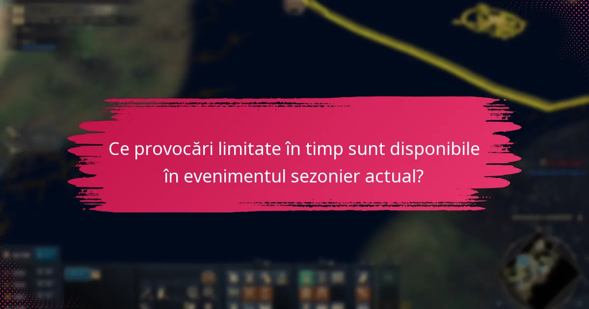 Care sunt criteriile de participare pentru evenimentul sezonier?